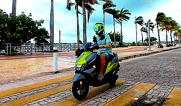 AcuMota Scooter Rentals, аренда скутеров в Канкуне, Мексика