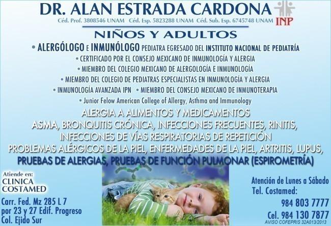 Alan Estrada Cardona, Dr.