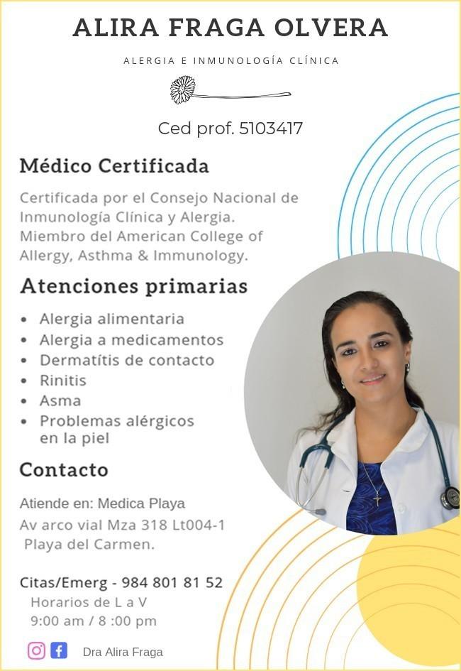 Alira Fraga Olvera, Dra.