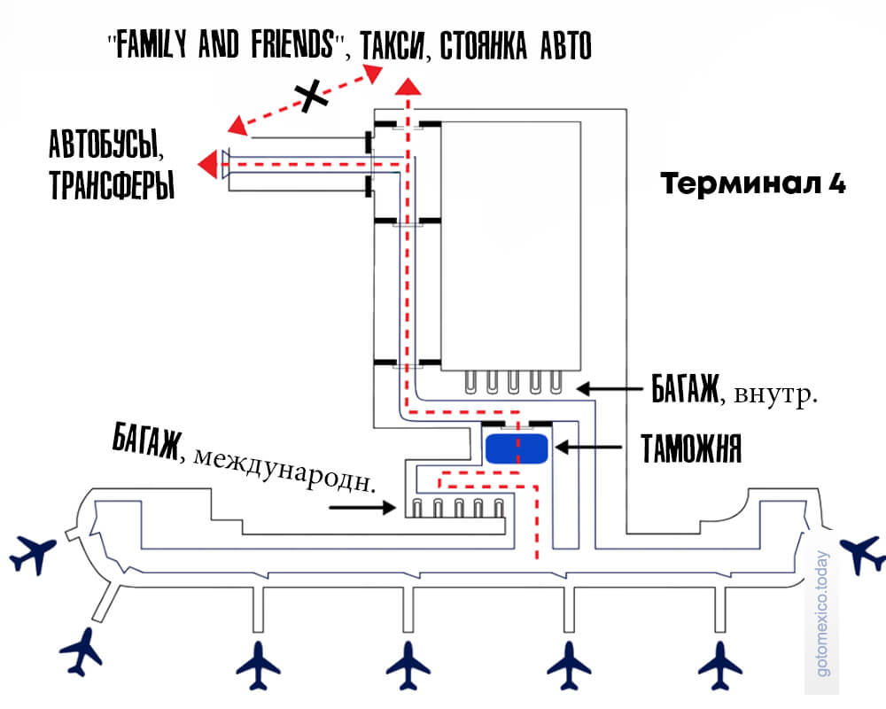 Aeropuerto Cancun, Terminal 4