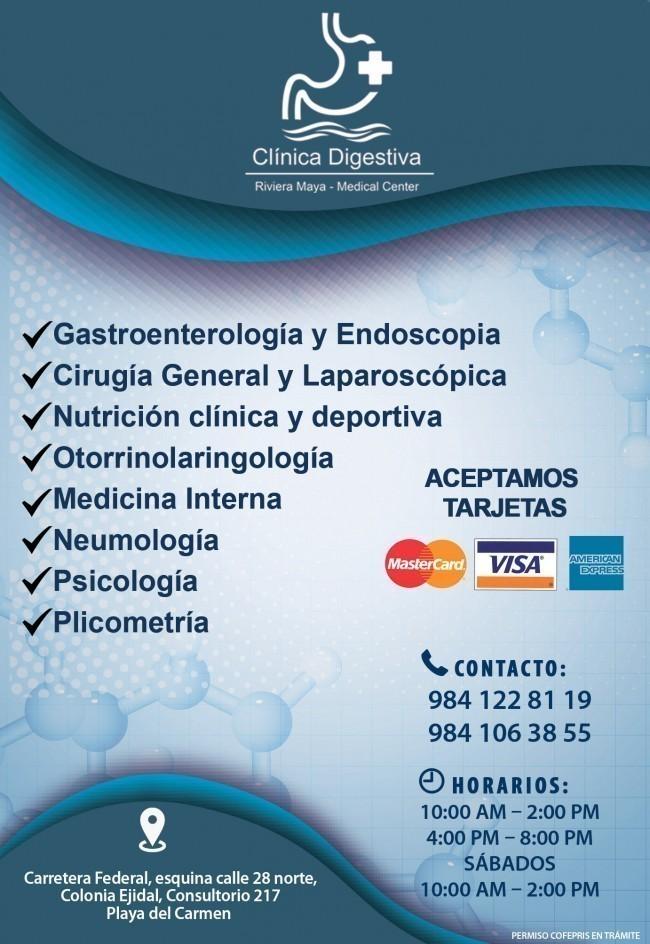 Clínica Digestiva de la Riviera Maya