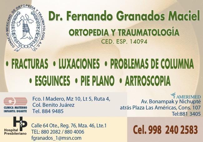 Fernando Granados Maciel, Dr.