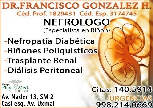 Francisco González H., Dr.