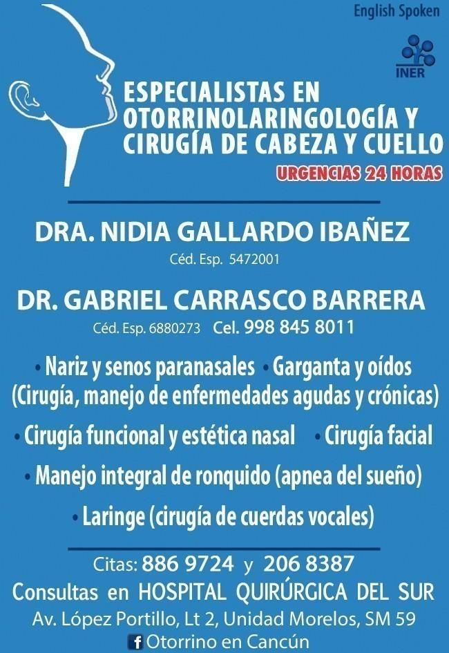 Gabriel Carrasco Barrera, Dr.