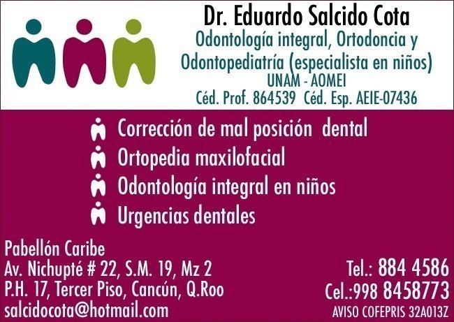 Eduardo Salcido Cota, Dr.