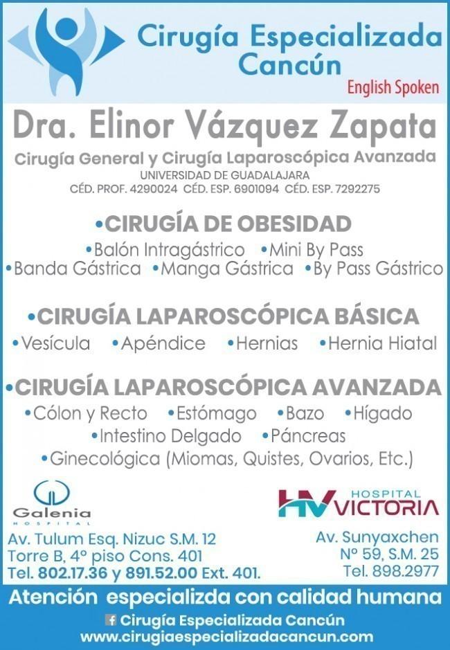 Elinor Vázquez Zapata, Dra.