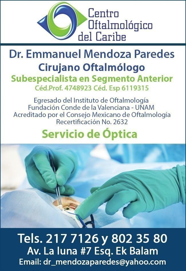 Emmanuel Mendoza Paredes, Dr.