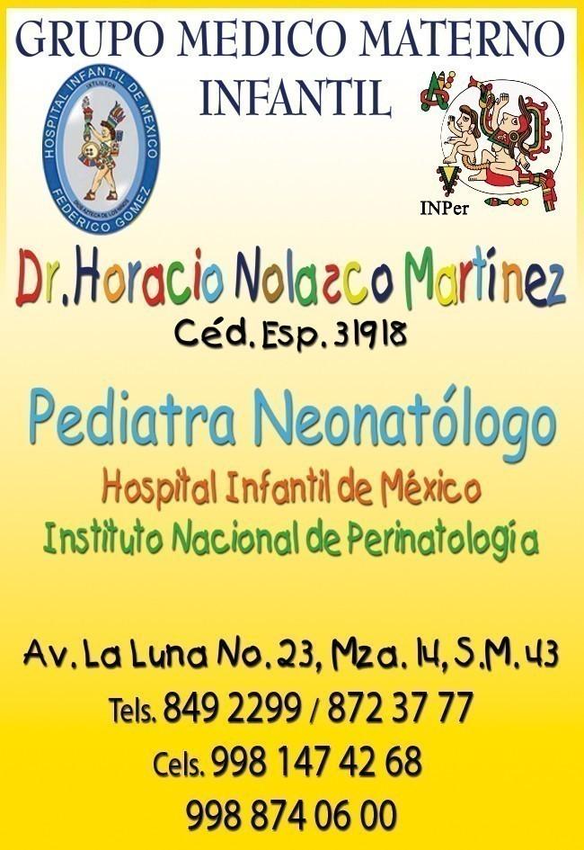 Horacio Nolasco Martínez, Dr.