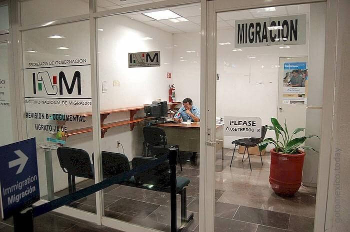 INM office in Cancun airport