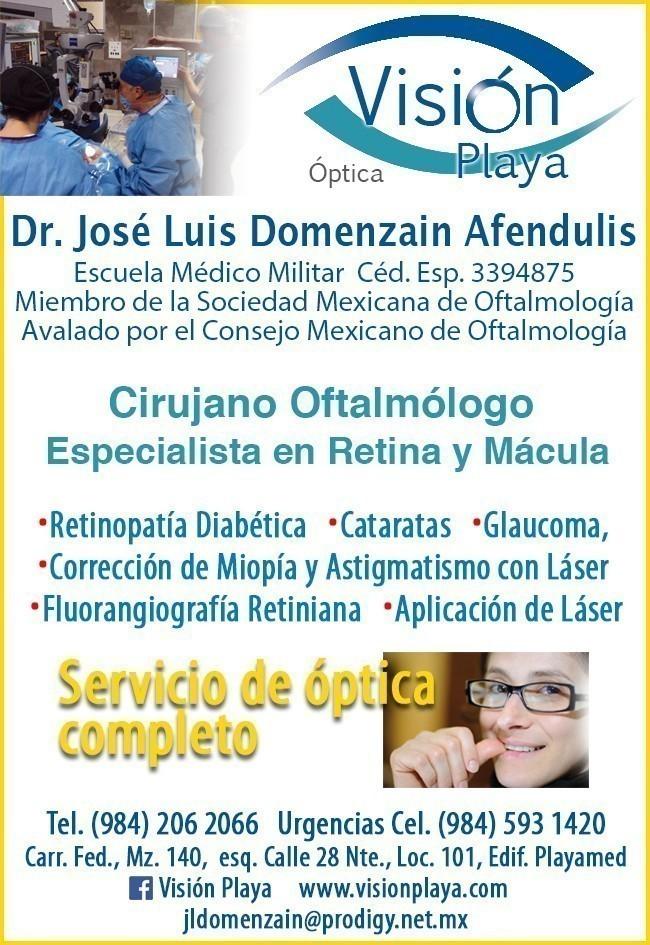 José Luis Domenzain Afendulis, Dr.