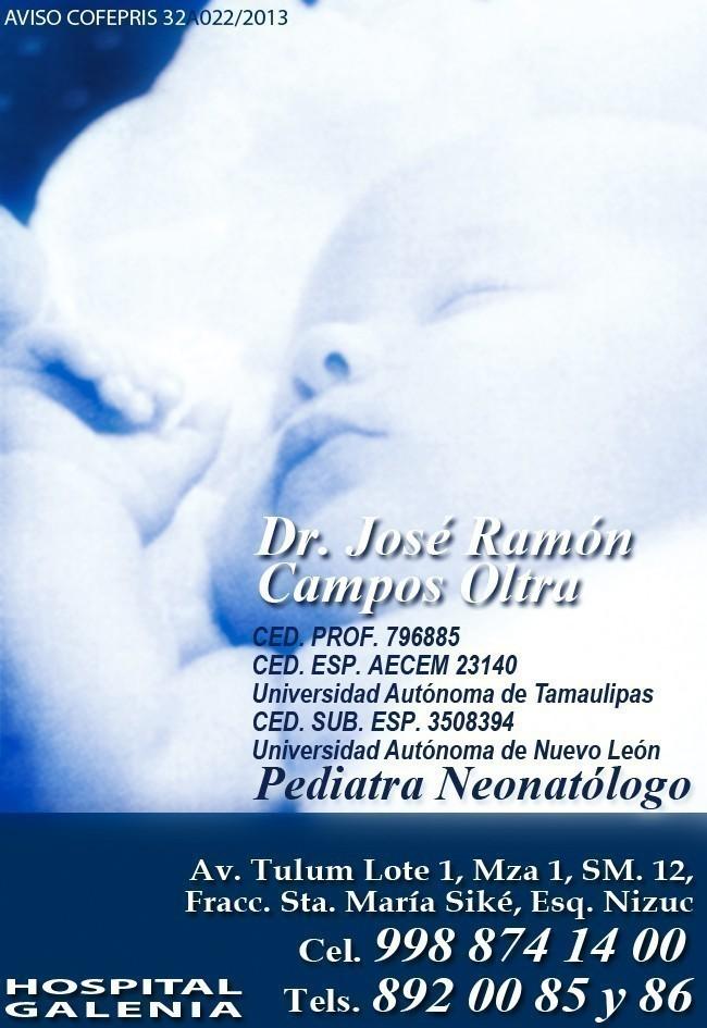 José Ramón Campos Oltra, Dr.