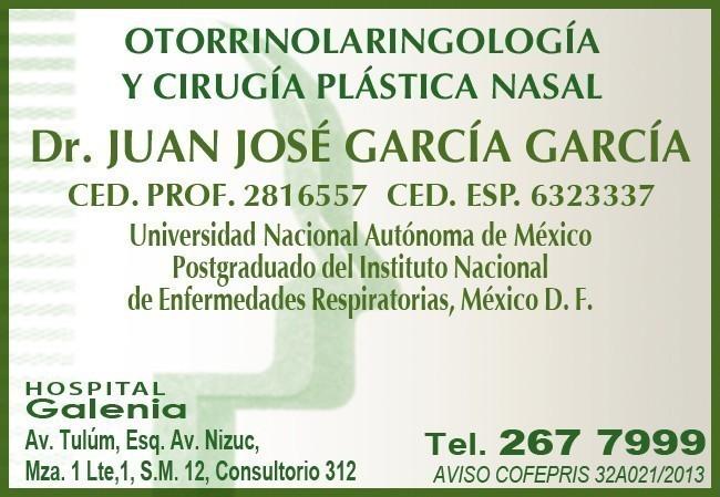 Juan José García García, Dr.