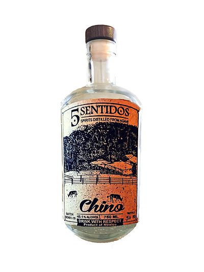 Алкогольный напиток из агавы 5 Sentidos Chino