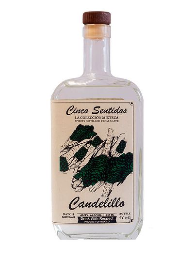 Алкогольный напиток из агавы 5 Sentidos Candelillo