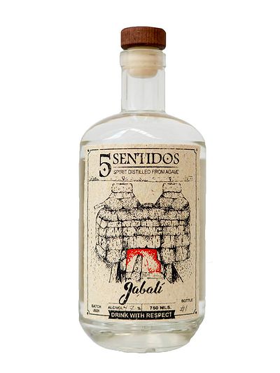 Алкогольный напиток из агавы 5 Sentidos Jabali