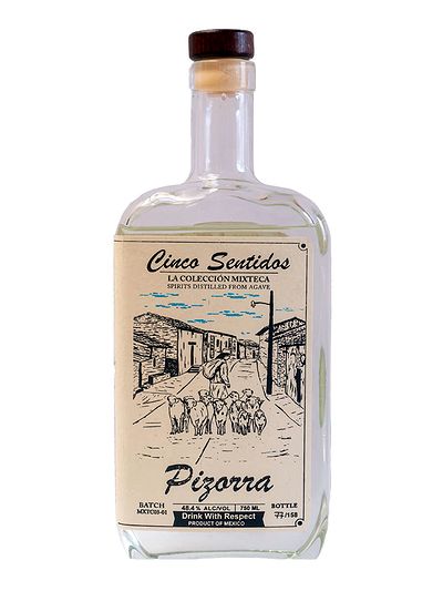 Алкогольный напиток из агавы 5 Sentidos Pizorra