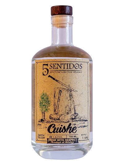 Алкогольный напиток из агавы 5 Sentidos Cuishe – Tio Tello