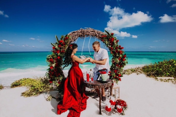 Свадьба на пляже в Мексике 6
