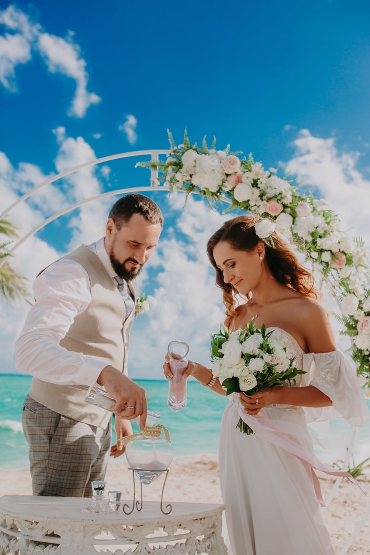 Свадьба на пляже в Мексике 7