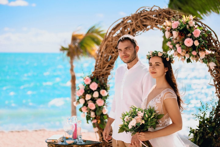 Свадьба на пляже в Мексике 8