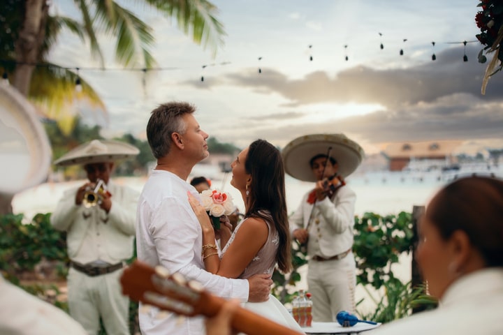 Свадьба на пляже в Мексике 9