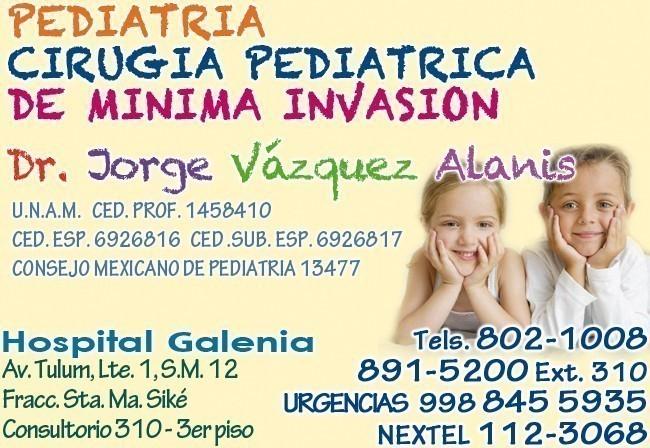 Jorge Vázquez Alanis, Dr.