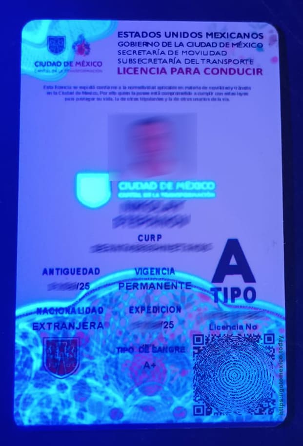 Бессрочные водительские права в Мексике 4