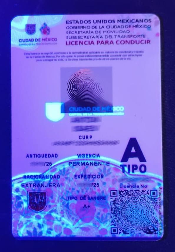 Бессрочные водительские права в Мексике 6