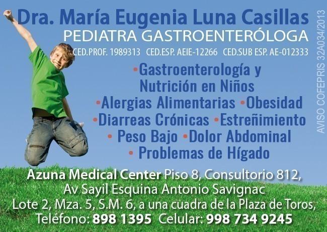 María Eugenia Luna Casillas, Dra.