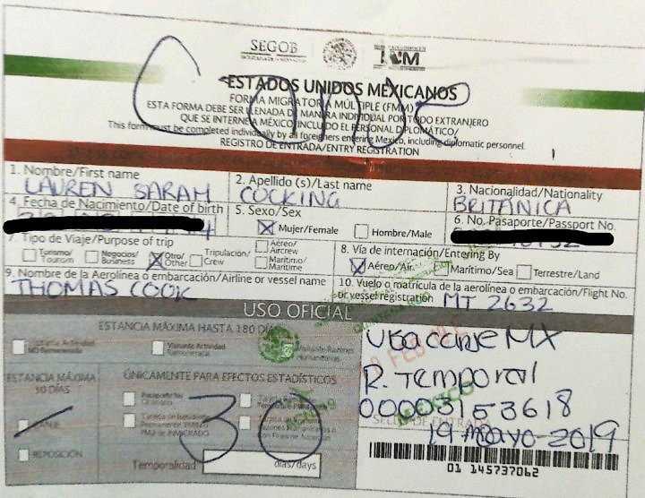 Forma Migratoria Múltiple