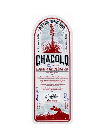 Алкогольный напиток из агавы Chacolo Presa Grande