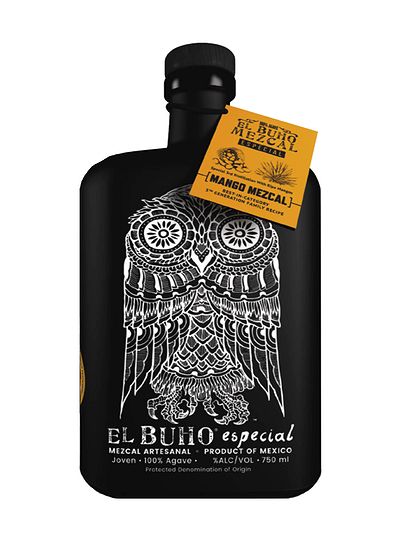 Мескаль El Buho Especial Mango