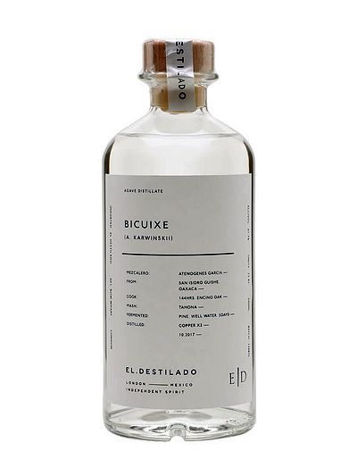 Алкогольный напиток из агавы El Destilado Bicuixe