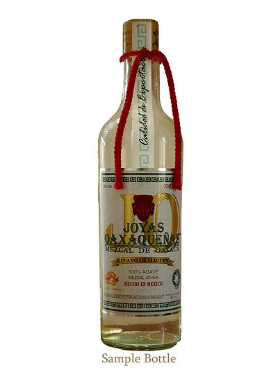 Мескаль Joyas Oaxaqueñas Blanco con Gusano