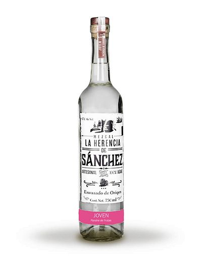 Мескаль La Herencia de Sanchez Ponche de Frutas