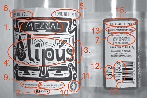 Mezcal labeling