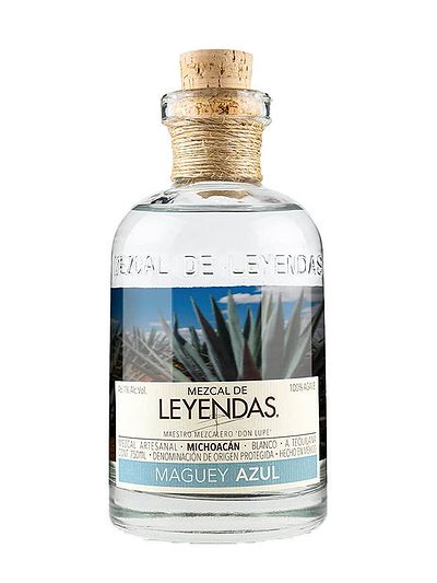 Мескаль Leyendas Maguey Azul