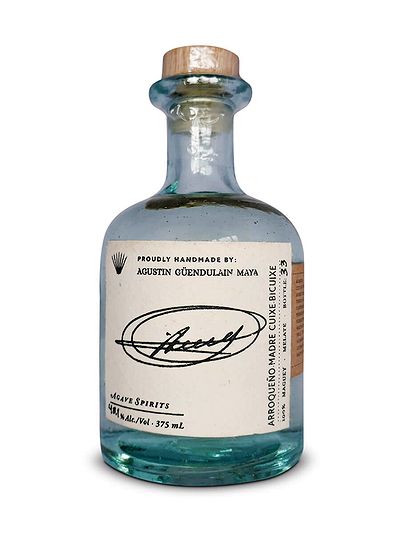 Алкогольный напиток из агавы Maguey Melate Arroqueño / Madre Cuixe / Bicuixe