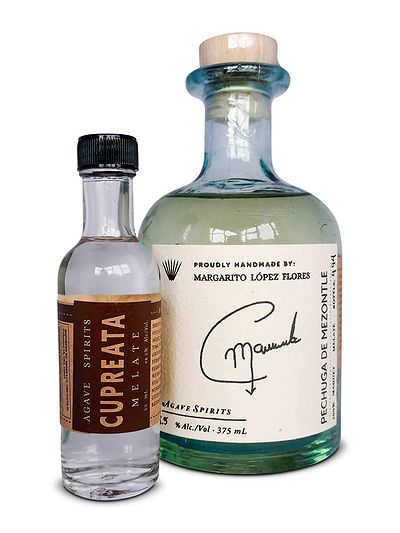 Алкогольный напиток из агавы Maguey Melate Pechuga de Mezontle