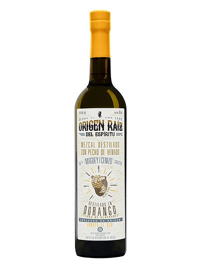 Мескаль Origen Raiz Con Pecho de Venado