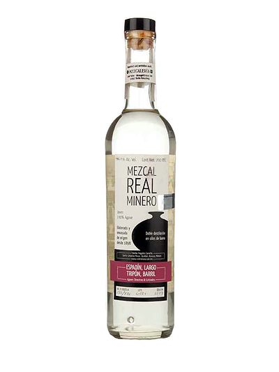 Мескаль Real Minero Espadin, Largo, Tripon, Barril
