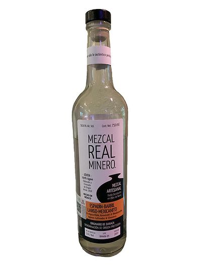 Мескаль Real Minero Espadin, Barril, Largo, Mexicanito