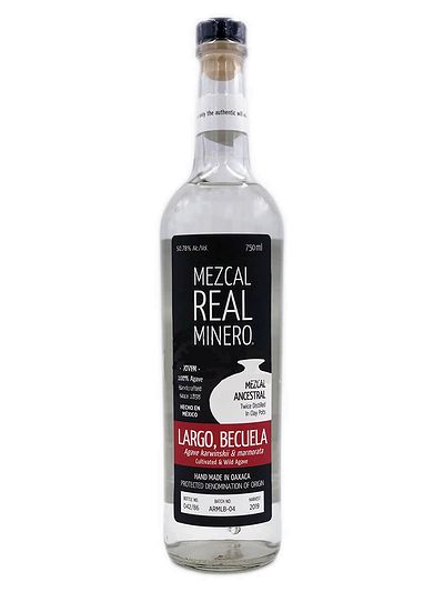 Мескаль Real Minero Largo, Becuela