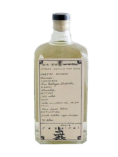 Алкогольный напиток из агавы Rezpiral Lumbre – Leonardo Hernandez
