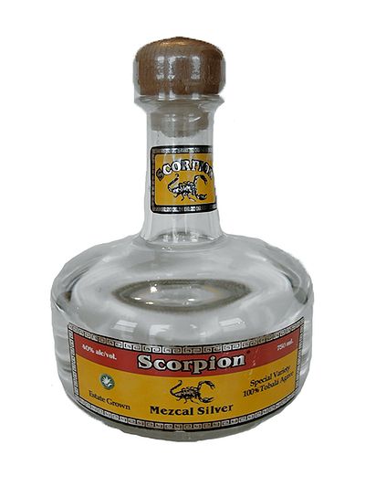 Мескаль Scorpion Silver Tobala