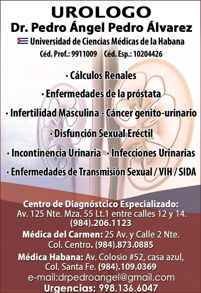 Pedro Ángel Pedro Álvarez, Dr.