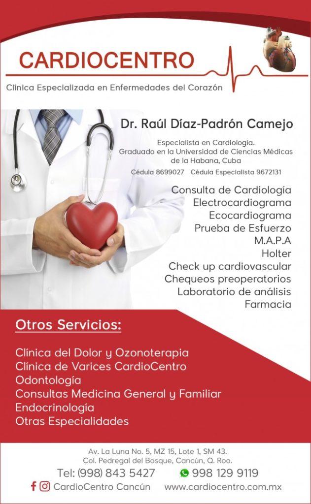 Raúl Díaz-Padrón Camejo, Dr.