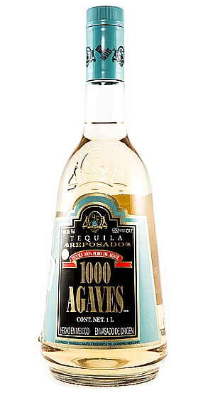 Текила 1000 Agaves Reposado