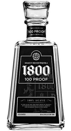 Текила 1800 Black Label Select Silver