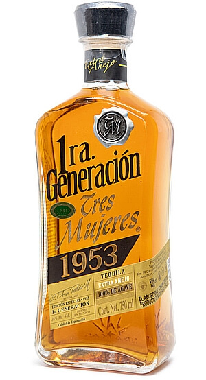 Текила 1ra. Generación Tres Mujeres 1953 Extra Añejo